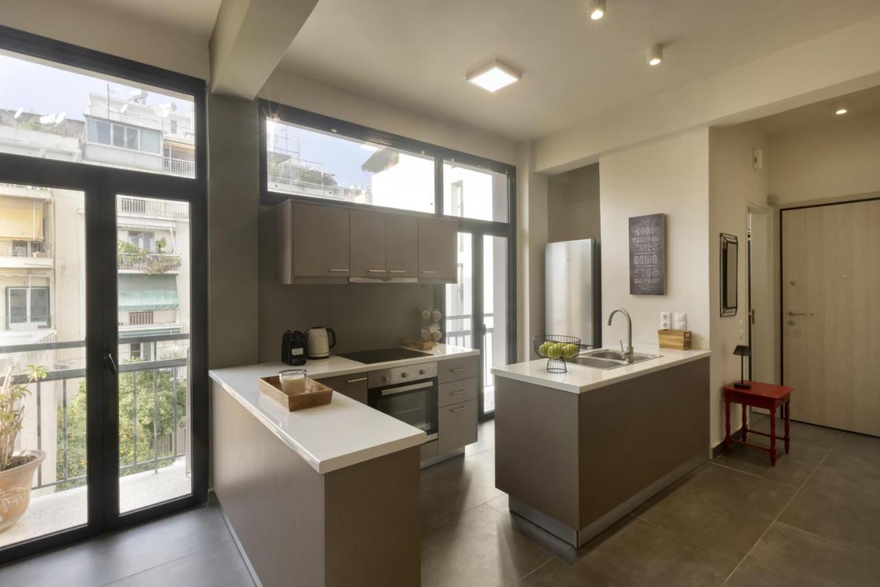 Апартаменты Α Rare Lux Artistic Renv Gem Opposite Emst Museum Афины Экстерьер фото